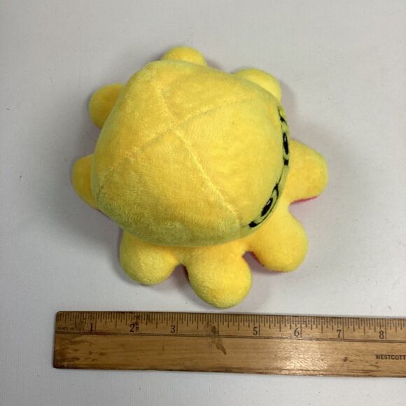2 Tee Turtle Octopus Reversible Flip Mood Plush Stuffed Toys - Picture 10 of 16